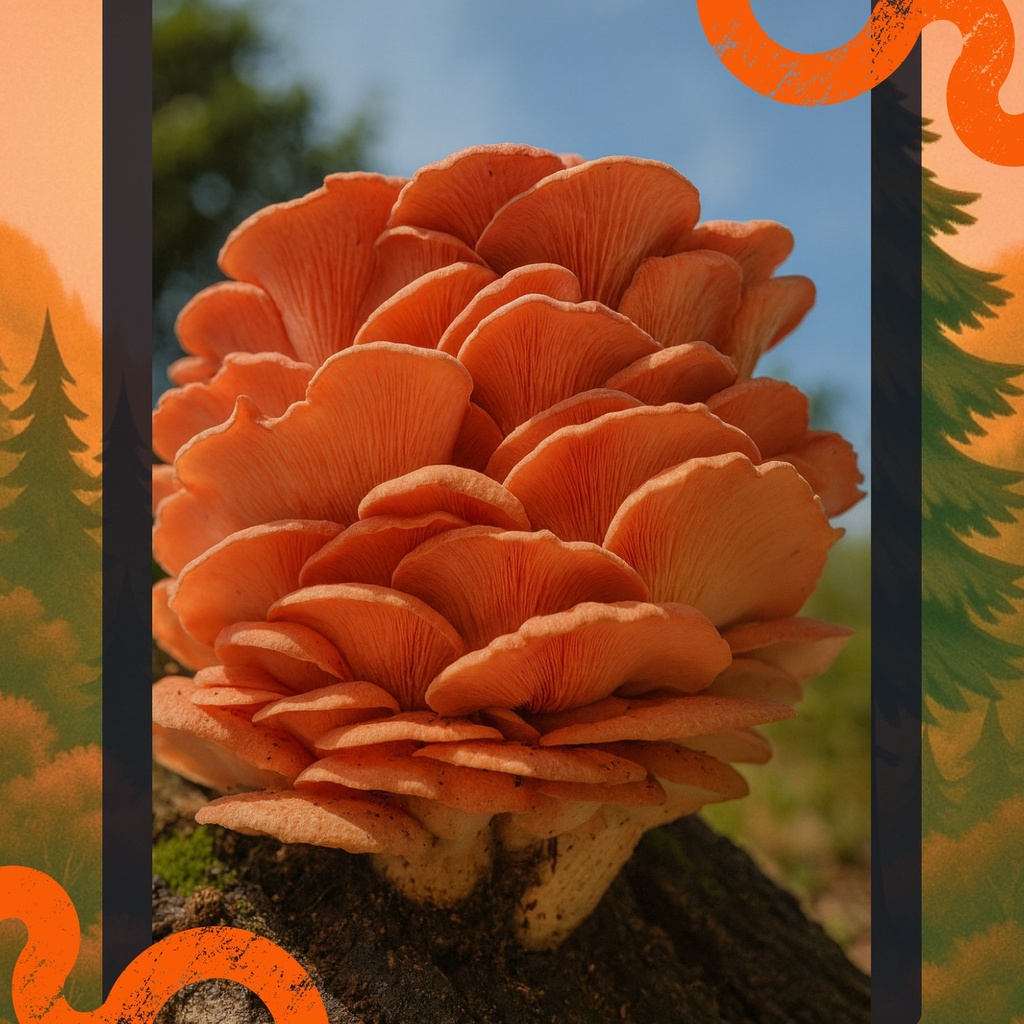 Rosenseitling Pilzzuchtset – Ernteergebnis