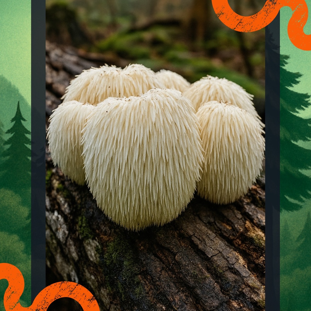 Igelstachelbart Pilzzuchtset – Ernteergebnis