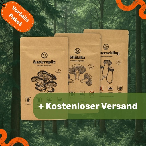Pilzdübel-Mix 3er-Bundle