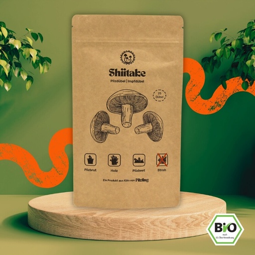 Pilzdübel Shiitake – Bio